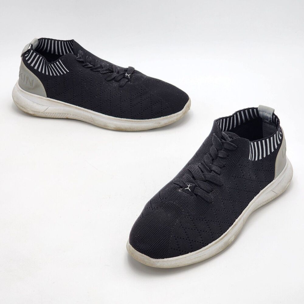 Danskin Success Athletic Lace Up Sneakers Black White Women's Size 9